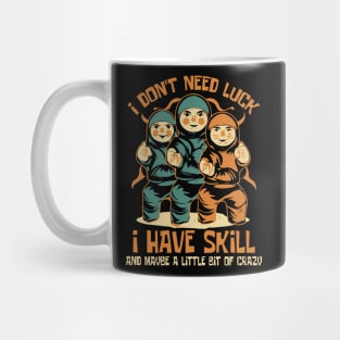 Skillful Ninja Trio: Embrace the Crazy Mug